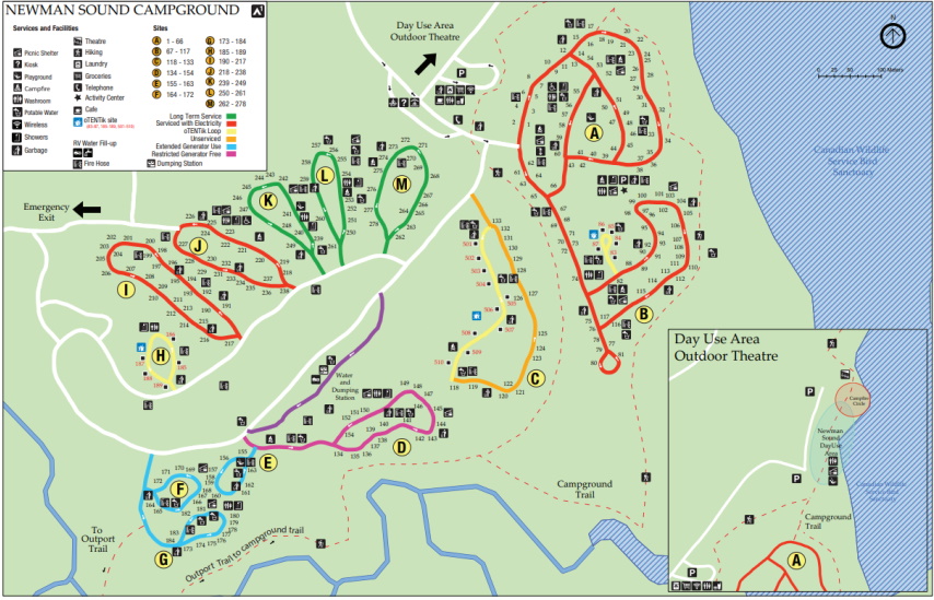 Parks Canada: Some Campsites Without Power At Terra Nova Park 